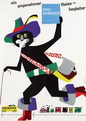 Jager, ein angenehmer Reise begleiter, poster