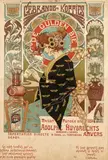Adolphe Crespin, De Gulden Bie, Gebrande Koffies, Anvers, poster