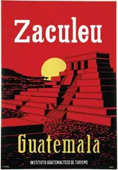 C. Lobos, Guatemala Zaculeu, poster