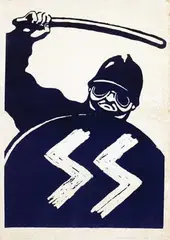 Atelier Populaire, SS, 1968, poster