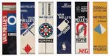 Jacob Jongert, collection labels Van Nelle coffee