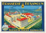 Lourche, Brasserie de Besancon, Suprême Bière Gangloff, 1922, poster