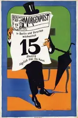 Edmund Edel, Berliner Morgenpost, 1904, poster