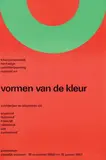 vormen van de kleur by Willem H. Crouwel, 1966, poster, sold Dec 2009