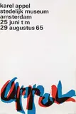 karel appel by Willem H. Crouwel, 1965, poster, sold Dec 2009