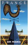 Jean Picart Le Doux, Air France France, 1956, poster
