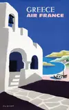 Guy Georget, Air France Greece, 1959, poster