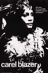 (ps. Robert Wout) Opland, carel blazer, 1968, poster