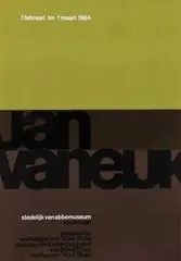 Will van Sambeek, Jan vaneijk, 1964, poster