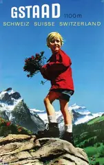 René Villiger, Gstaad, 1965, poster