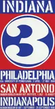 Philadelphia by Robert Indiana, 1968, poster, sold Dec 2009