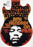 Günther Kiesser, Jimi Hendrix on film, 1972, poster