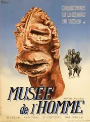 falck, Collections de la Région du Tchad, 1941, poster