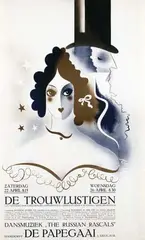 Karel Thole, De Trouwlustigen, poster