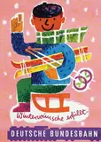 Fritz Muller, DB Winterwünsche erfüllt.., 1954, poster