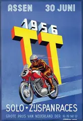 Koppelaar, TT Assen, 1956, poster