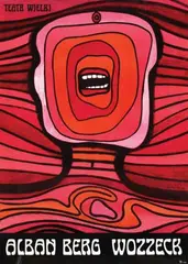 Jan Lenica, Alban Berg Wozzeck, 1964, poster