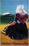 Alphons Dullaart, Holland-America Line, 1949, poster