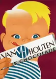 Frans Mettes, Van Houten melk chocolade, poster