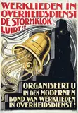Albert P. jr. Hahn, Werklieden in Overheidsdienst de Stormklok luidt!!!, poster