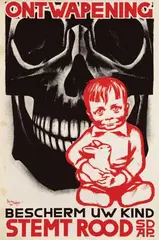 Albert Funke Küpper, SDAP Bescherm uw kind Stemt Rood, poster