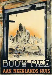 Jan Zijlstra, Bouw mee aan Neerlands huis, poster