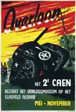 Chr. Brouwers, Overloon het 2e Caen bezoekt het oorlogsmuseum, poster