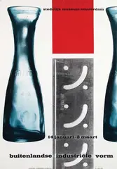 buitenlandse industriële vorm by Charles Jongejans, 1956, poster, sold Dec 2009
