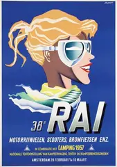 J. Kuppens, 38e RAI, 1957, poster