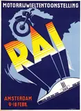 M. Dubbelman, RAI Motorrijwieltentoonstelling, poster