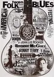 Günther Kiesser, American Folk Blues Festival, 1962, poster