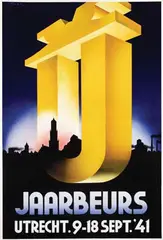 Steen, Jaarbeurs Utrecht, 1941, poster