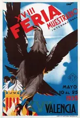 Conet, Feria Int. Valencia, 1935, poster