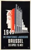 Leo Marfurt, Int. Jaarbeurs Brussel, 1949, poster