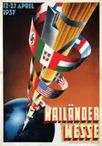 Manlio, Mailänder Messe, 1937, poster