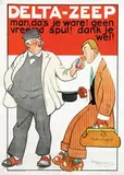 Louis Raemaekers, Delta-Zeep, poster