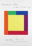 Max Bill, Max Bill, 1968, poster
