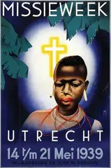 Jacob Jansma, Missieweek Utrecht, 1939, poster