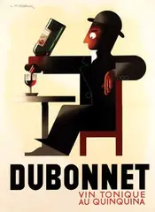 Cassandre, Dubonnet, poster