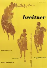 Herman Rademaker, breitner, 1956, poster
