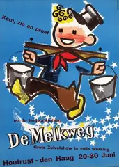 Kees P. van Roemburg, De Melkweg Grote Zuivelshow den Haag, poster