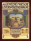 Cornelis André Vlaanderen, Algemene Friesche Levensverzekering My., poster