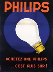 Initiales A.R., Philips, poster