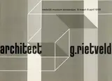 Crouwel Wim, architect g. rietveld, 1959, poster