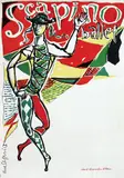 Ellfers Dick, Scapino ballet, 1953, poster