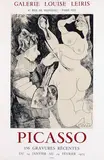 Picasso Galerie Louise Leiris by Pablo Picasso, 1973, poster, sold Jun 2009