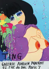Ting Walase, Ting Galerie Adrien Maeght, poster