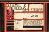 Klijn Albert, Burgemeester en Wethouders van Amsterdam, 1929, poster