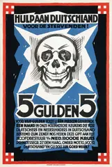 Vossen André van der, Roode Kruis Hulp aan Duitschland, poster