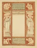 Midderigh-Bokhorst Johanna B., Vereeniging voor Vrouwenkiesrecht, poster
